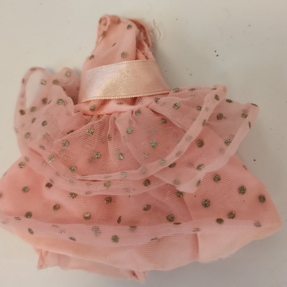 Barbie Skipper Pink Dress Vintage 80s/90s era